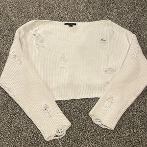 Cropped sweater